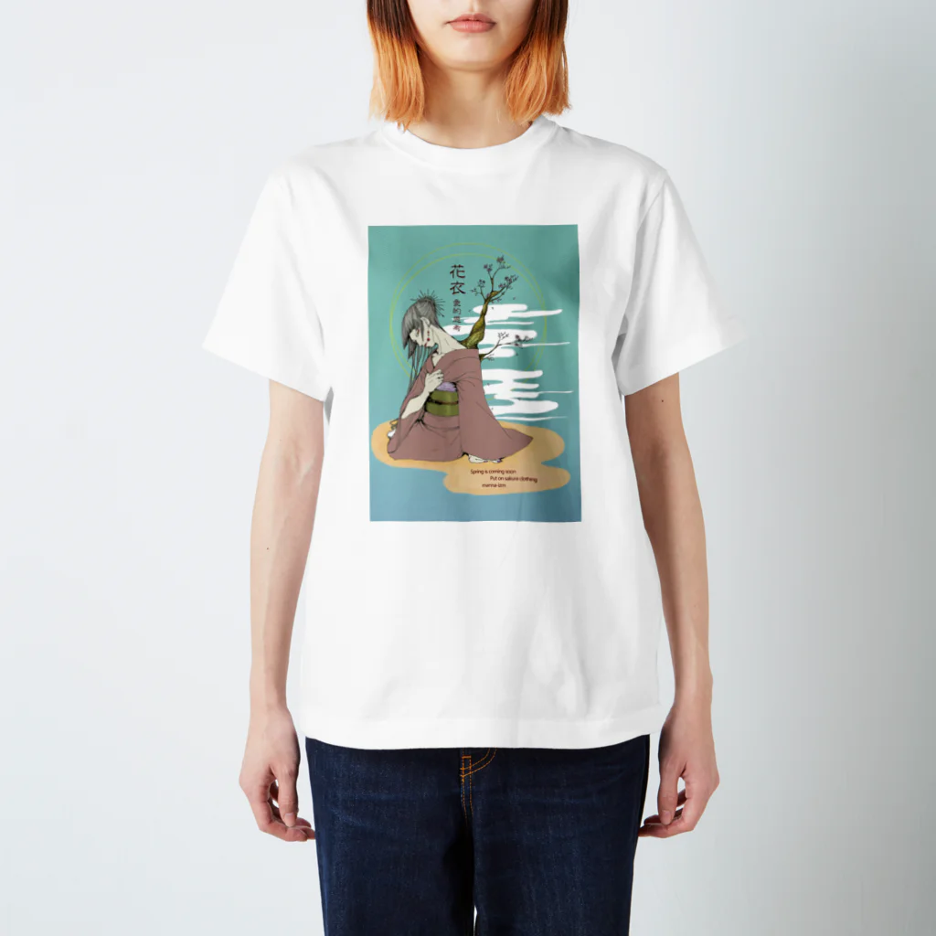 mannaの春衣碧 Regular Fit T-Shirt