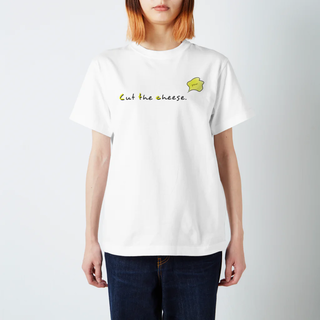 かもラグのラクかものCut the cheese. スタンダードTシャツ