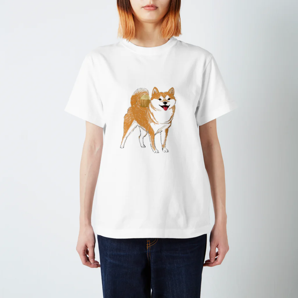 蒸しぱんくん！のいぬと蒸しぱんくん Regular Fit T-Shirt