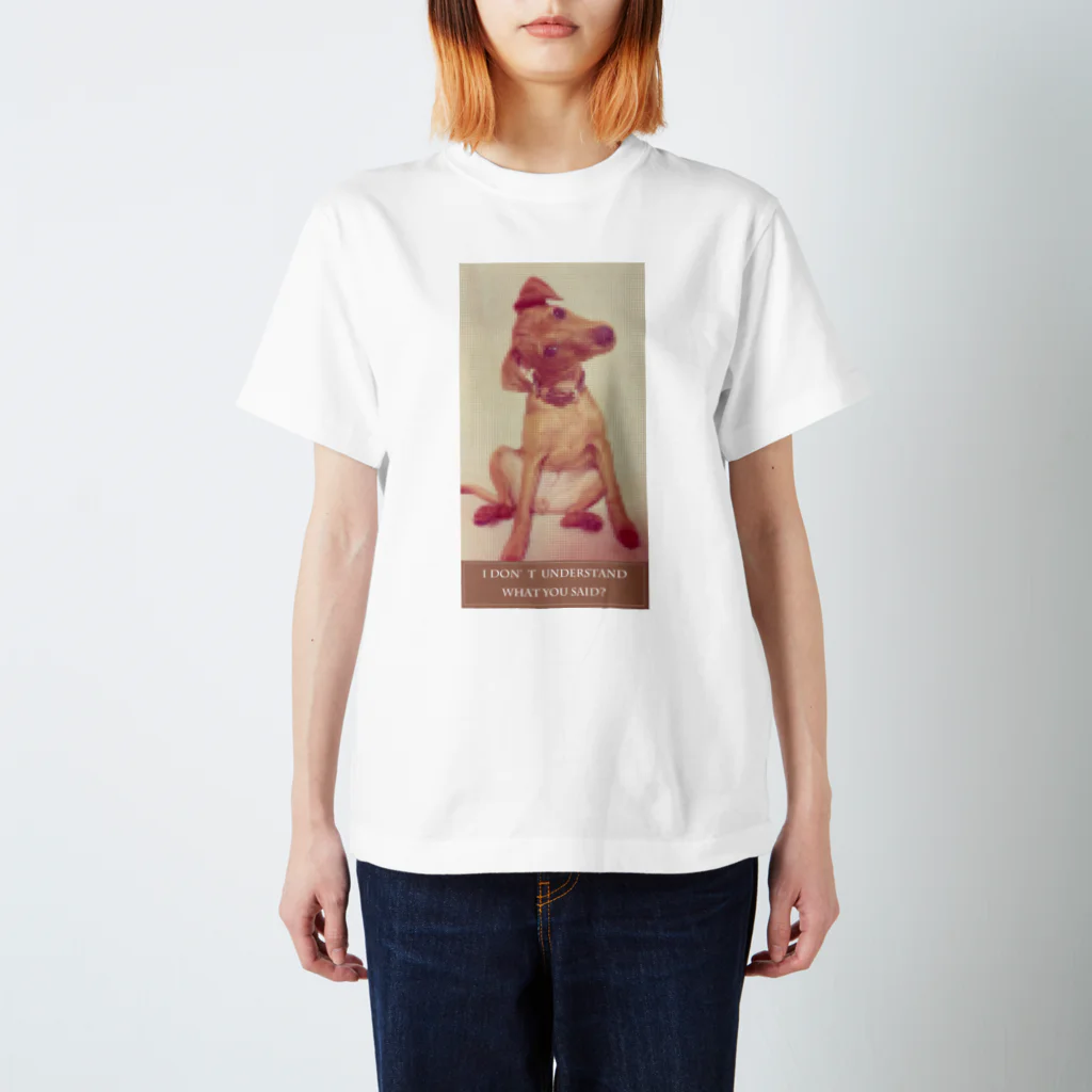 DJ美食倶楽部のかわいい犬のTシャツ Regular Fit T-Shirt