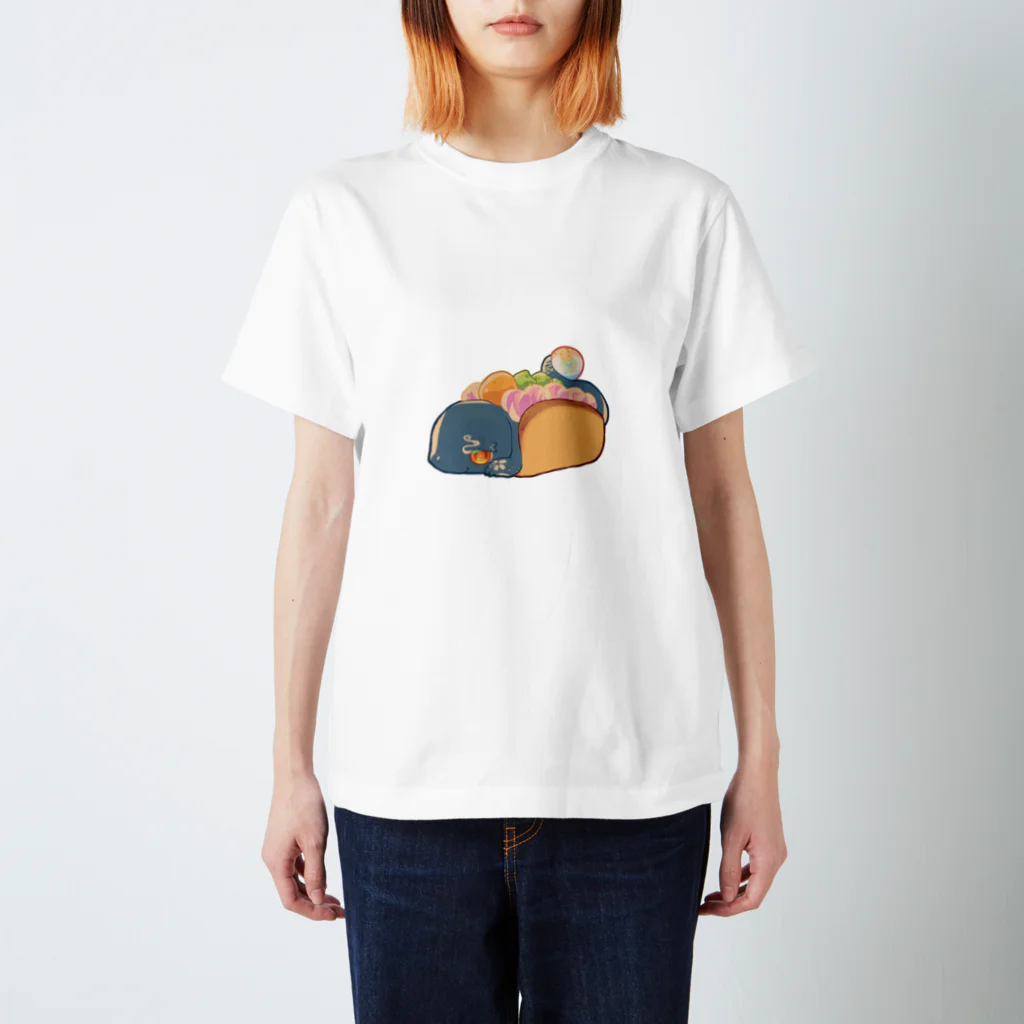 さばかん工房。のさくらずんだ Regular Fit T-Shirt