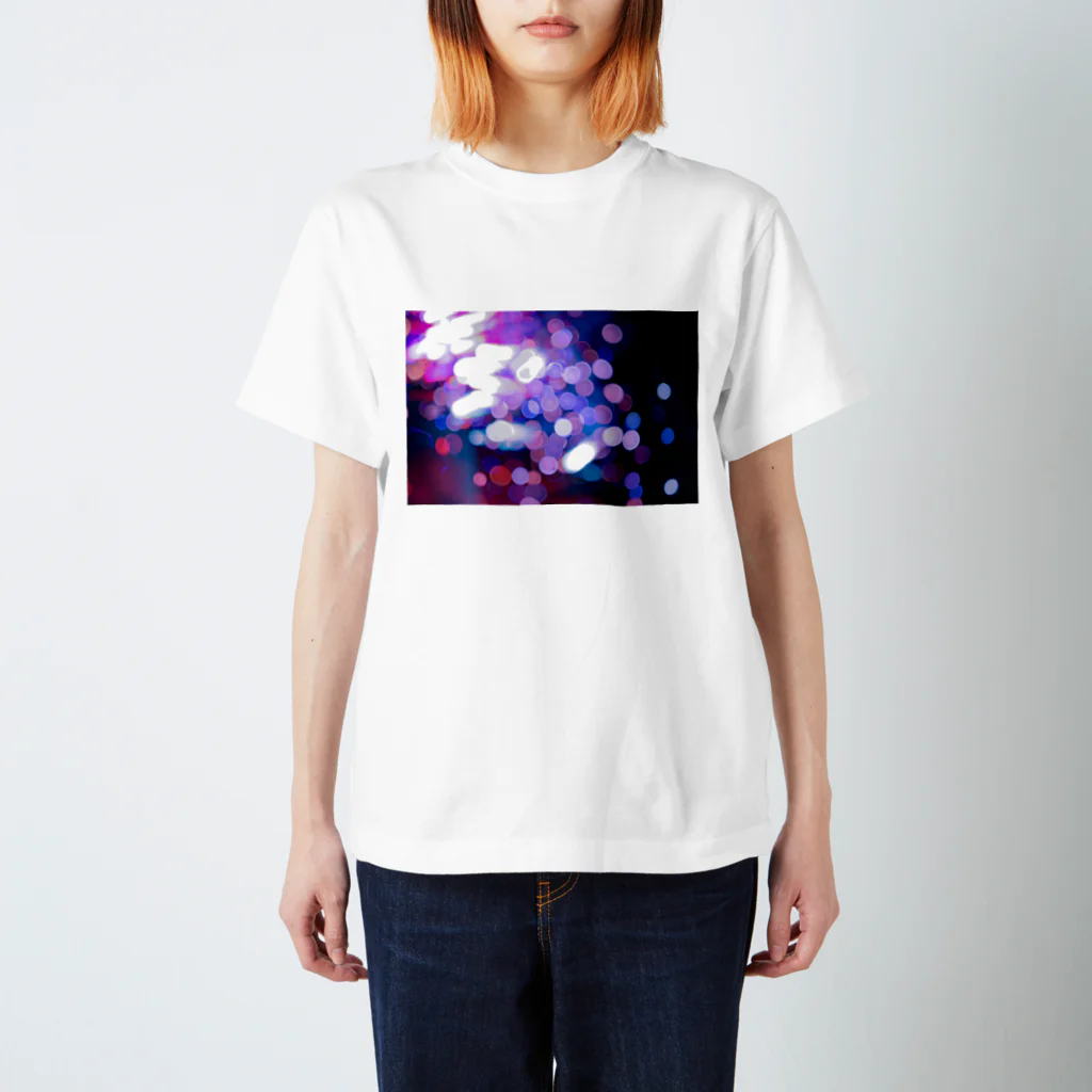 toshi730のボケボケ花火 スタンダードTシャツ