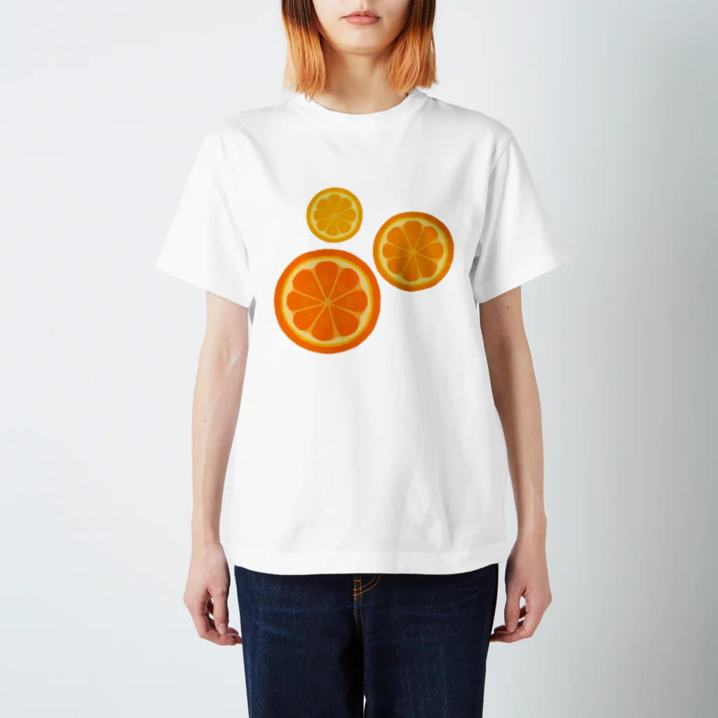 こめつぶ店の多分オレンジ Regular Fit T-Shirt