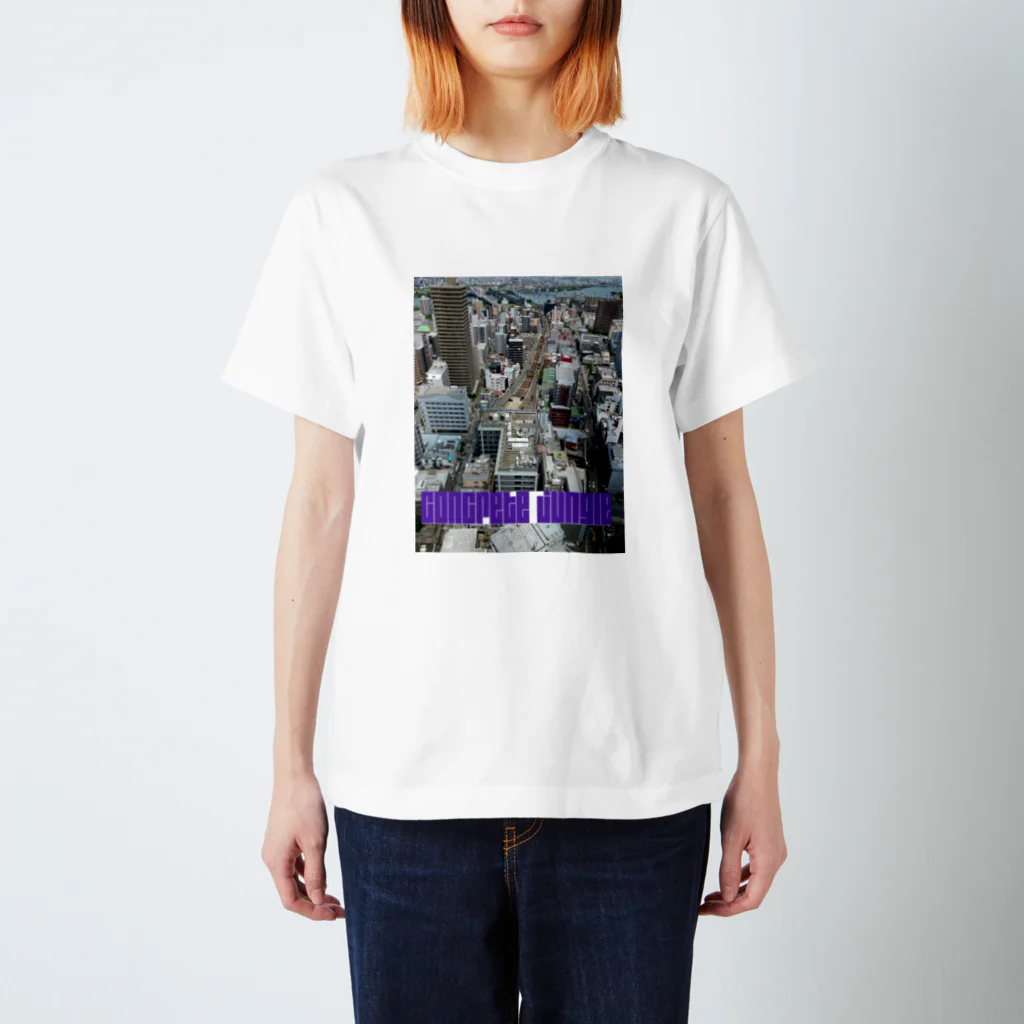 concrete jungleのOSAKA City T スタンダードTシャツ