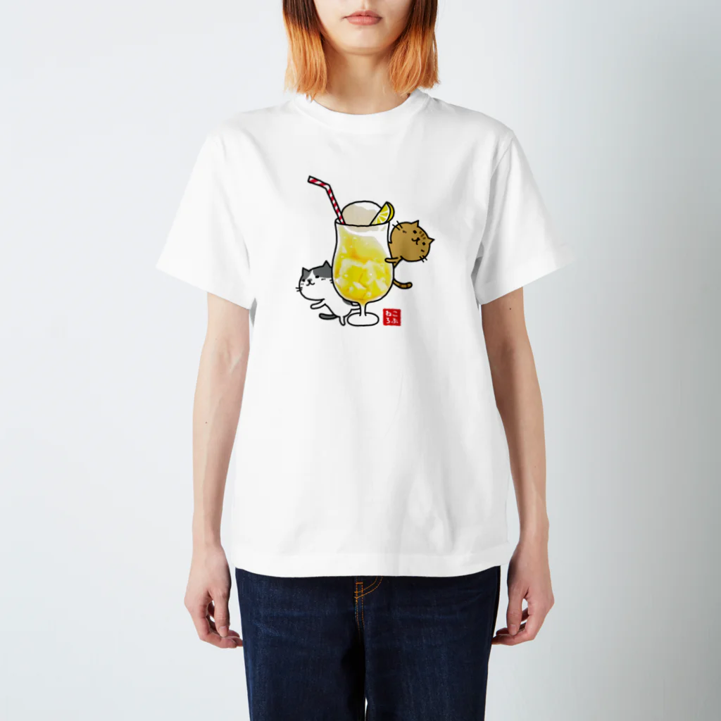 ねころぶ shopのねころぶ【レモネード】 スタンダードTシャツ