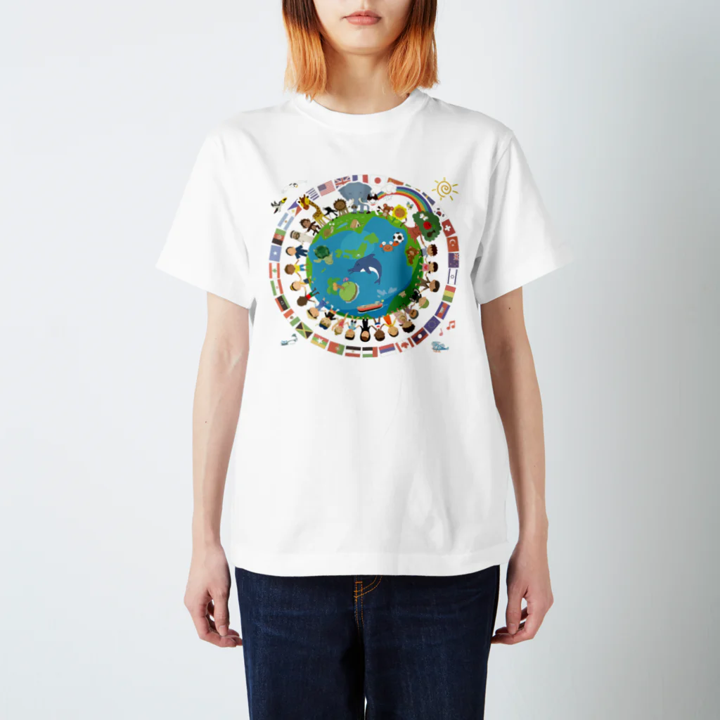 TEAM☆空色のWe are the world スタンダードTシャツ