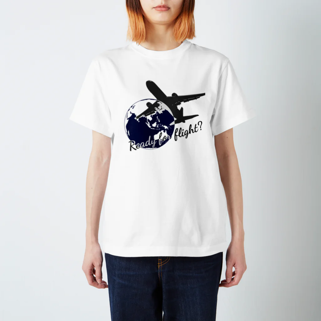 瀬戸急電鉄公式グッズショップのReady for flight? スタンダードTシャツ