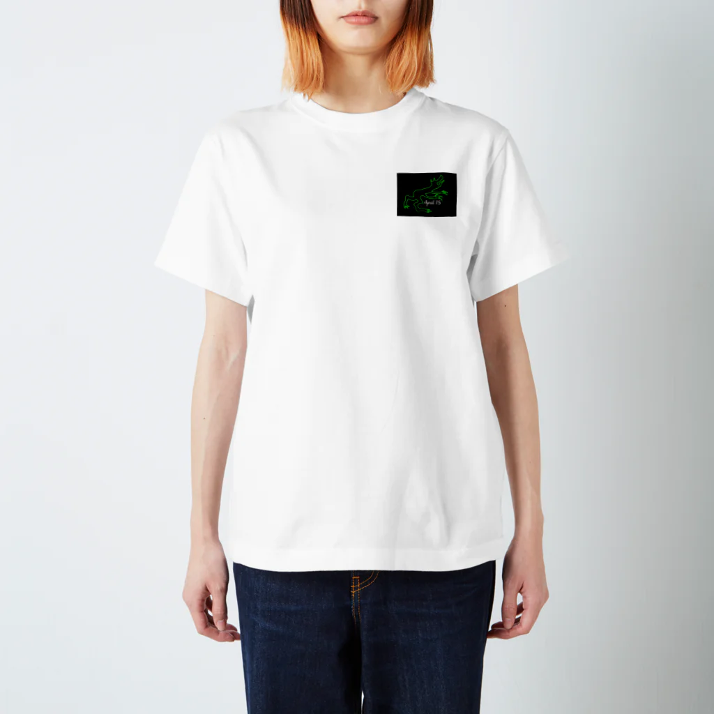 炭酸RecordS/根来一樹のおおかみ Regular Fit T-Shirt