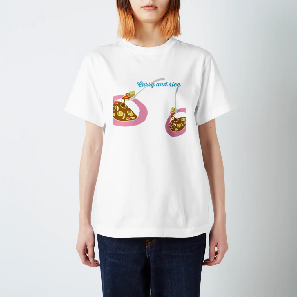 charlolのcurry and rice Regular Fit T-Shirt