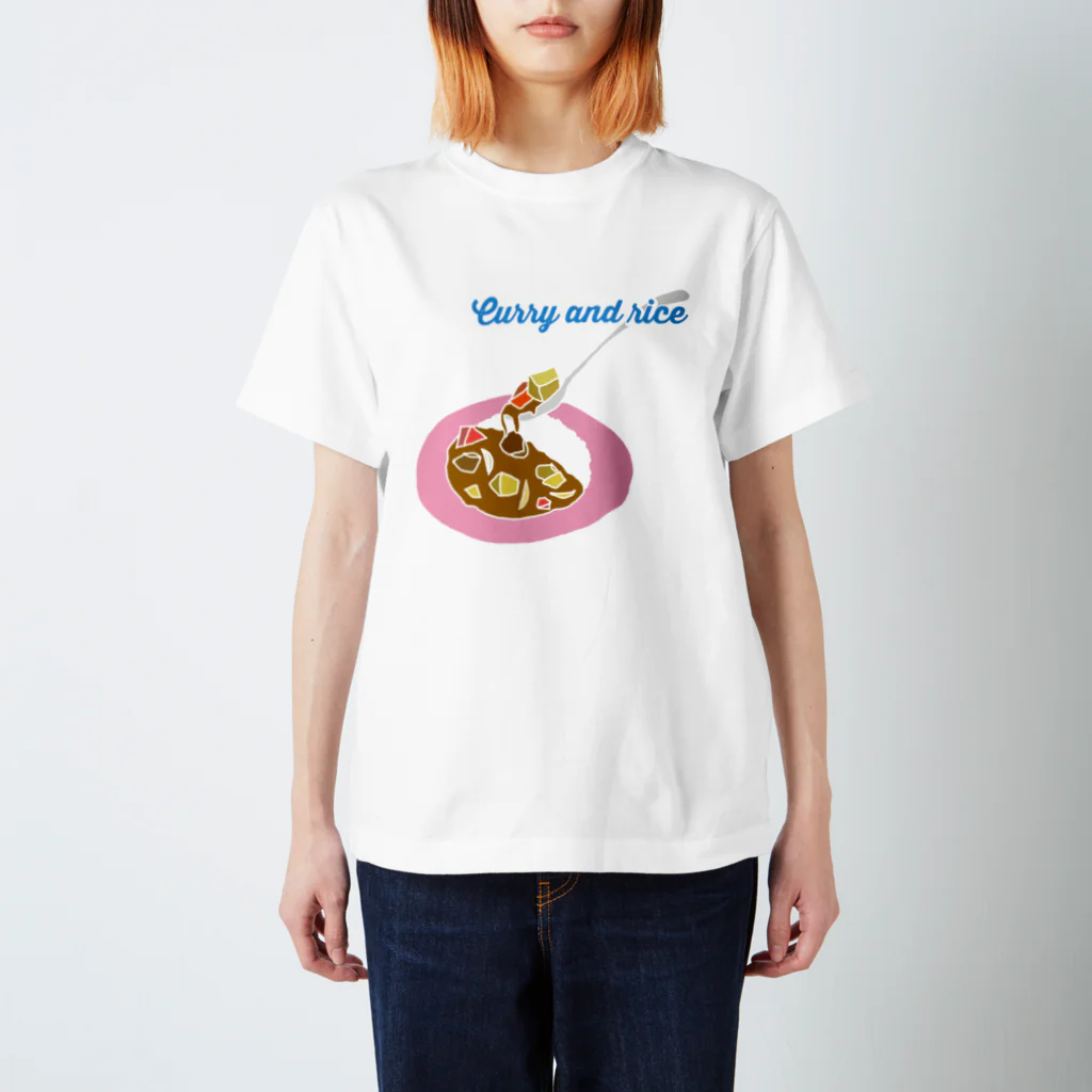 charlolのみんな大好き！カレーライス Regular Fit T-Shirt