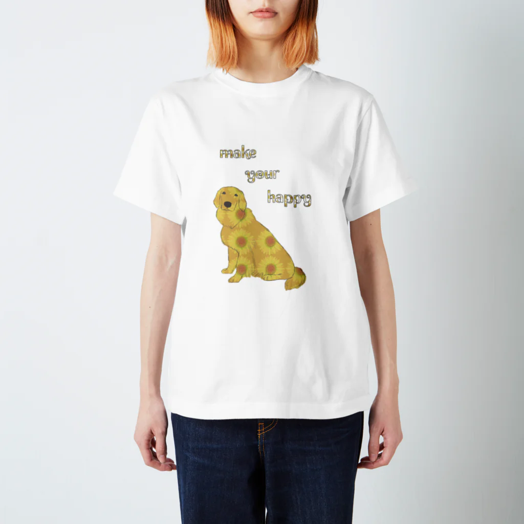 MiVeRu & 🍀Petit Bonheurのmake your happy スタンダードTシャツ