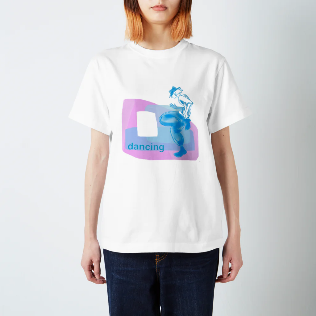 たまごのdancing スタンダードTシャツ