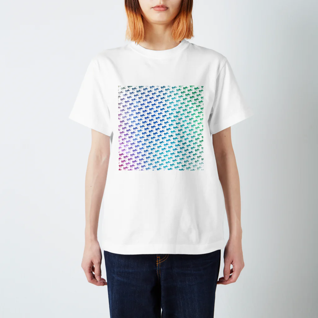 くちばし商会の鳥の群れ Regular Fit T-Shirt