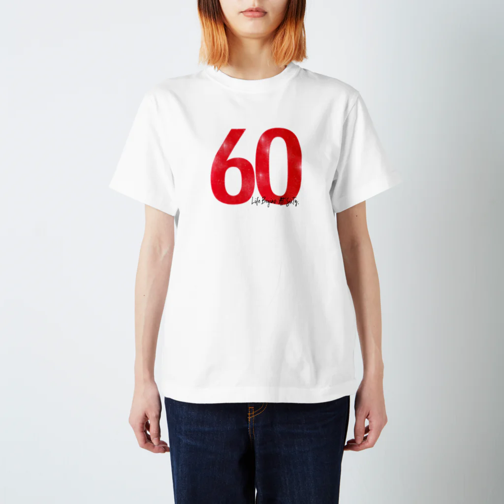 Retoro_timeの祝還暦〜人生は60歳から始まる Regular Fit T-Shirt