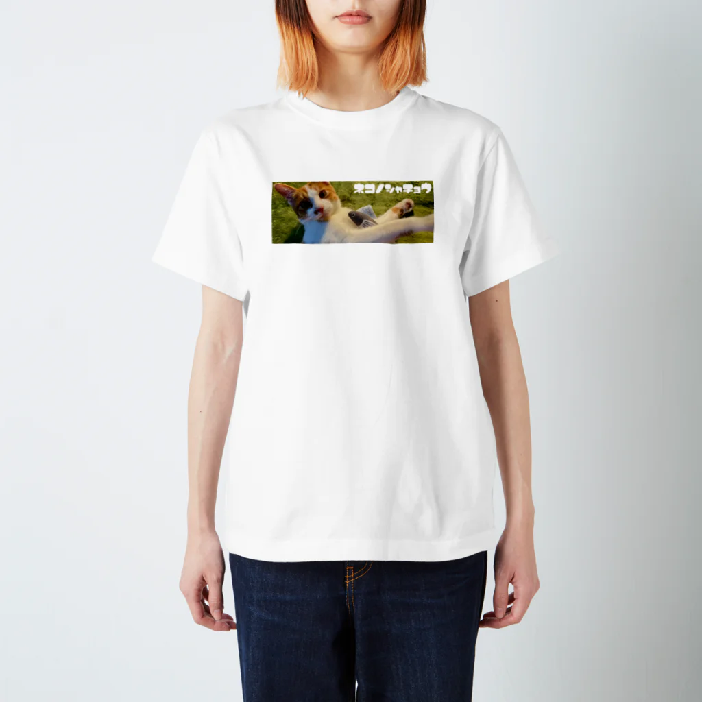 ねこの社長のうなぎちゃんと社長（キトン） Regular Fit T-Shirt