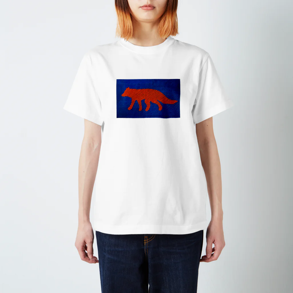 モケモケのモケモケFOX/Orange スタンダードTシャツ