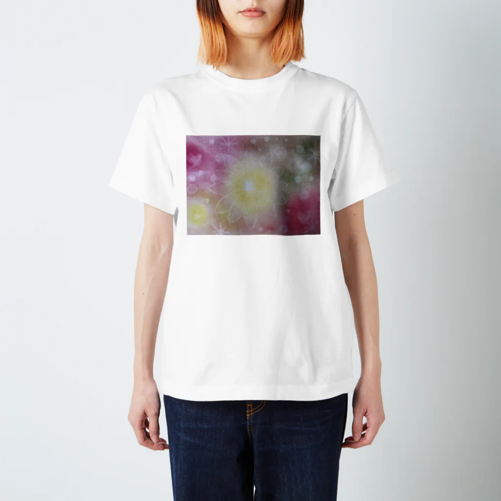 光のパステルアート　Hisaの光のパステルアート　ひかり Regular Fit T-Shirt