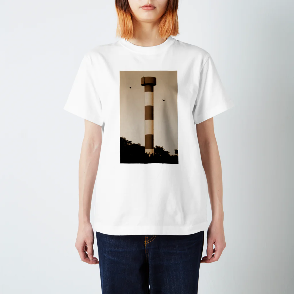 PHLOGISTON-76 SHOPのWater Tower 03 スタンダードTシャツ