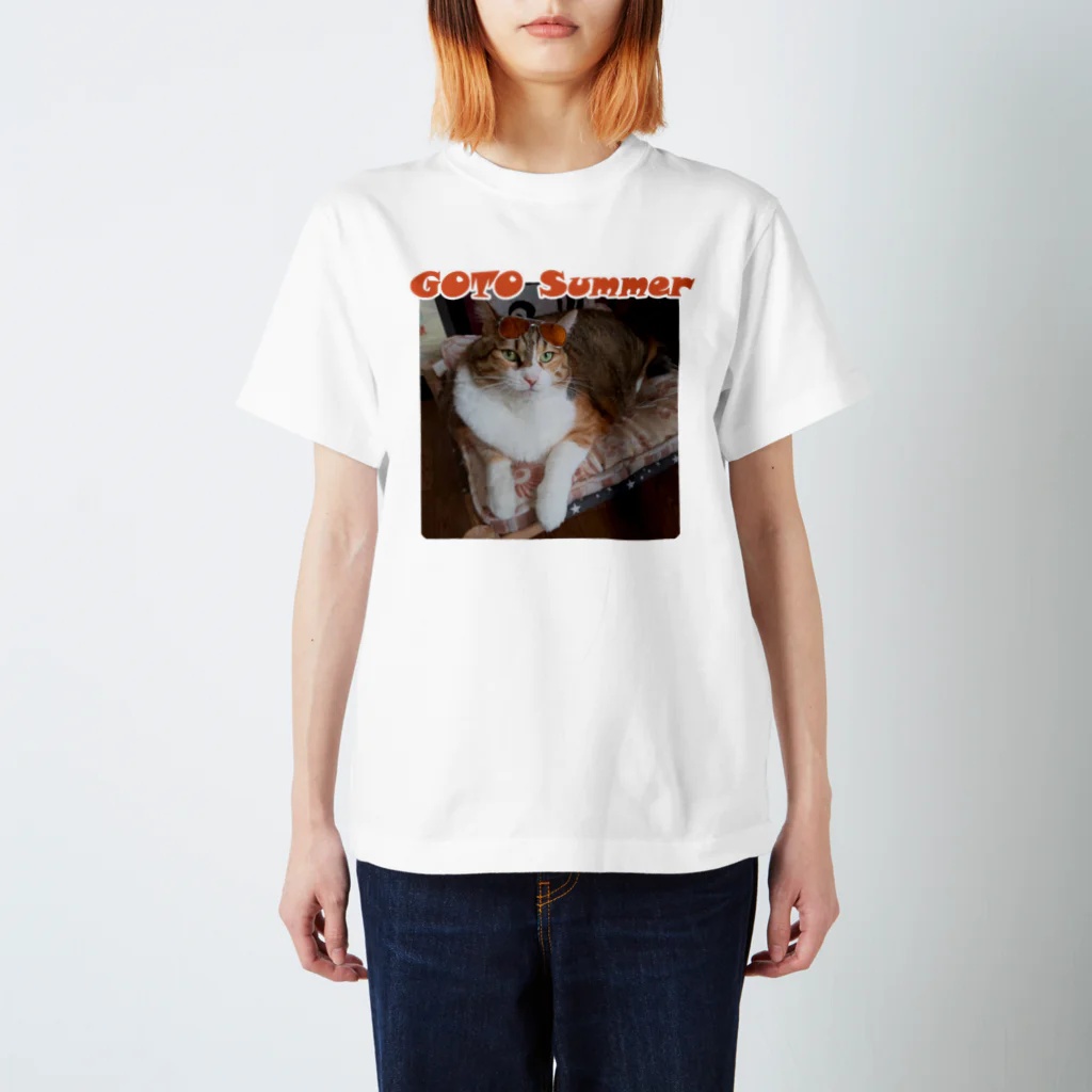 ねこのはなのGOTO Summer Regular Fit T-Shirt