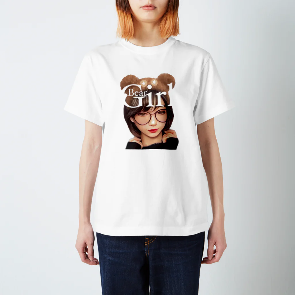 Re:Re:SmileyのBear Girl ☆◡̈⋆ Regular Fit T-Shirt