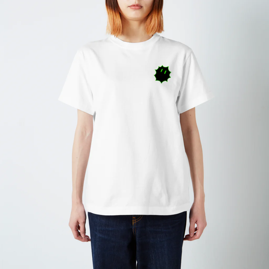 まりも雑貨店のダークとげとげまりもくん Regular Fit T-Shirt