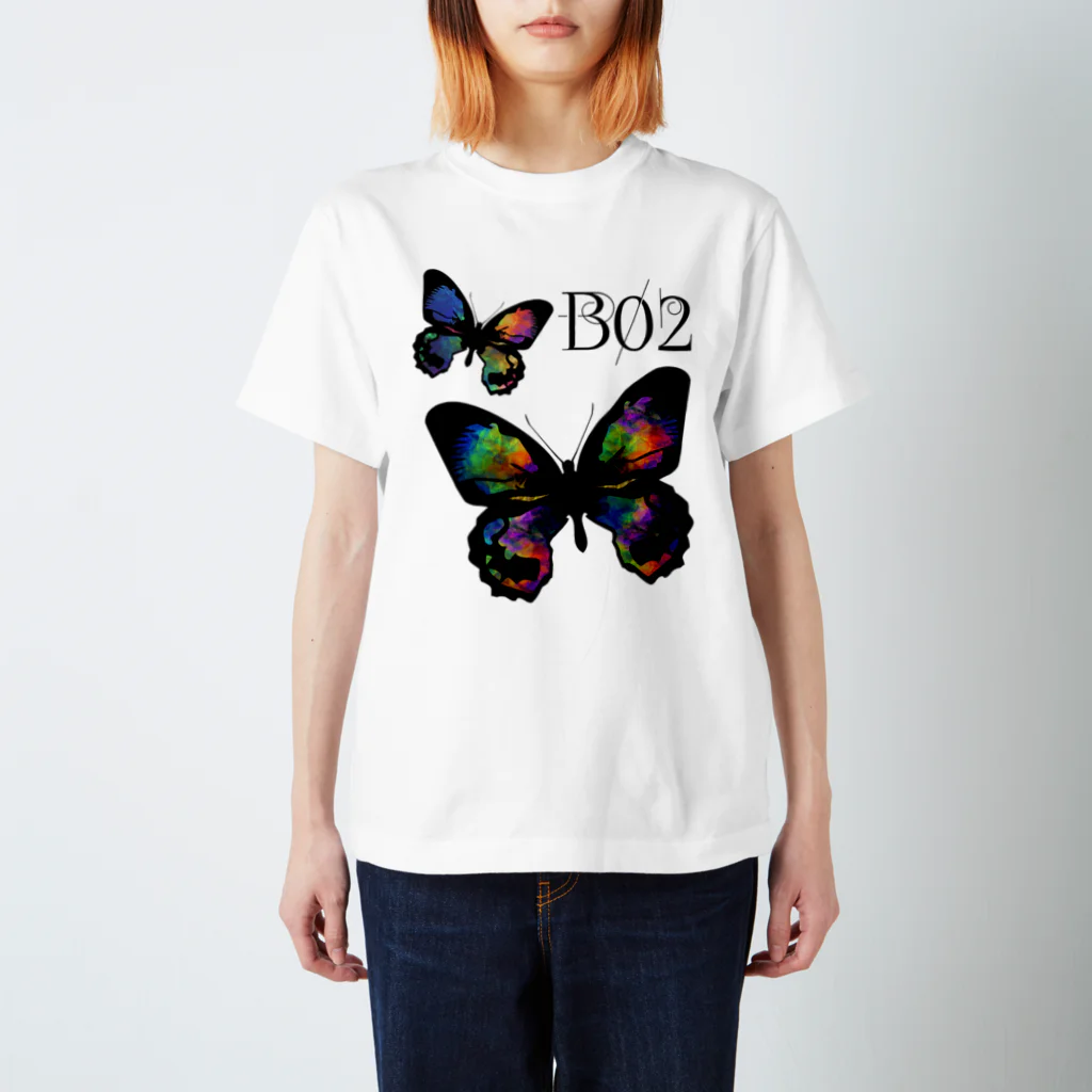 xmosaicxの02B・蝶々 Regular Fit T-Shirt