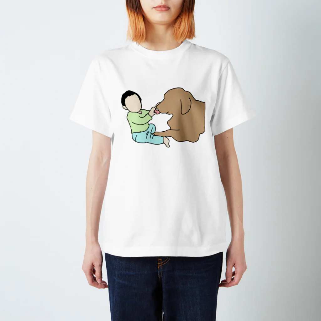 赤ちゃんワンちゃんの部屋のPero Regular Fit T-Shirt
