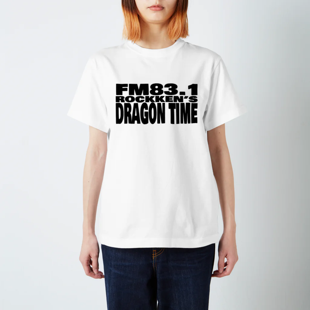 SHOP 六のドラゴンタイムロゴ Regular Fit T-Shirt