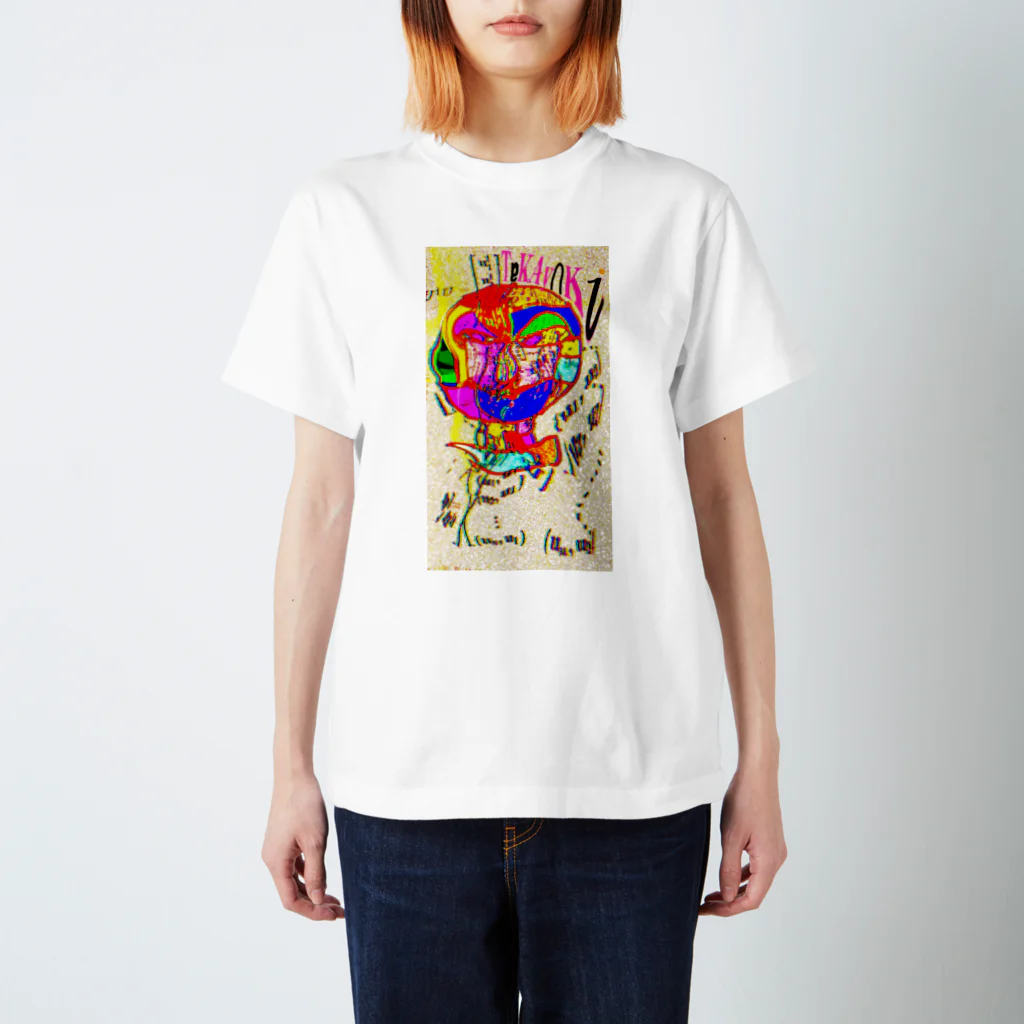 TɐKAyꓵK𝓲の『Sartre』 スタンダードTシャツ