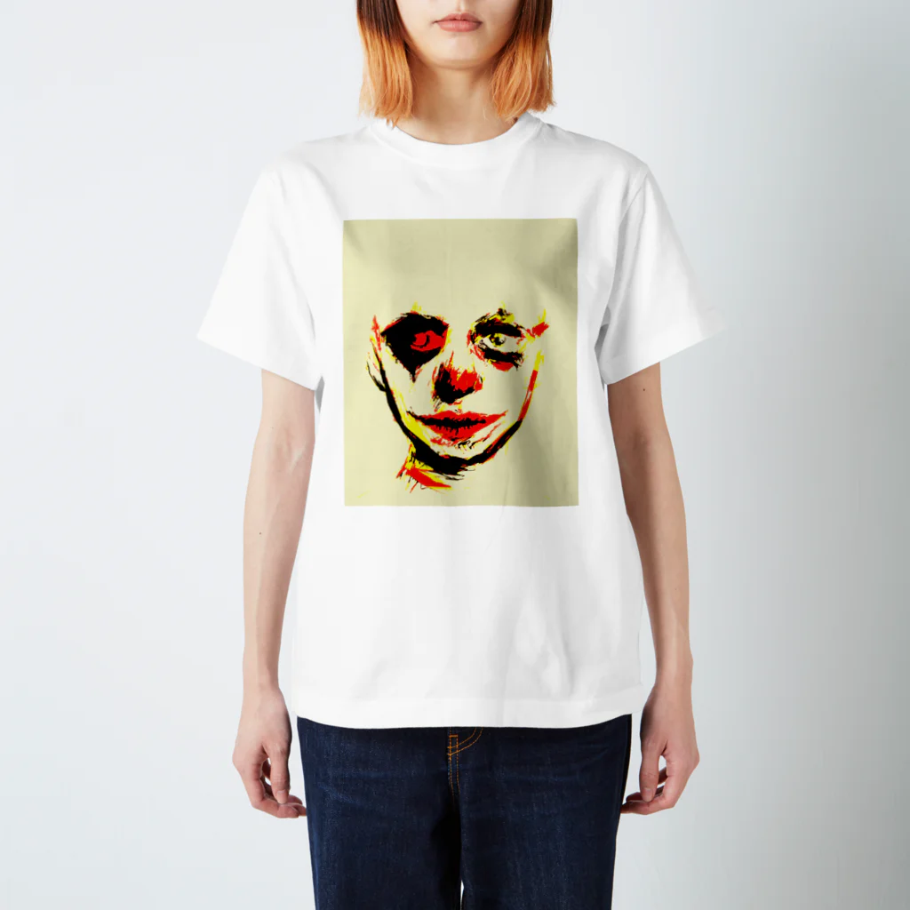 昆布しょうゆのclown mellow Regular Fit T-Shirt