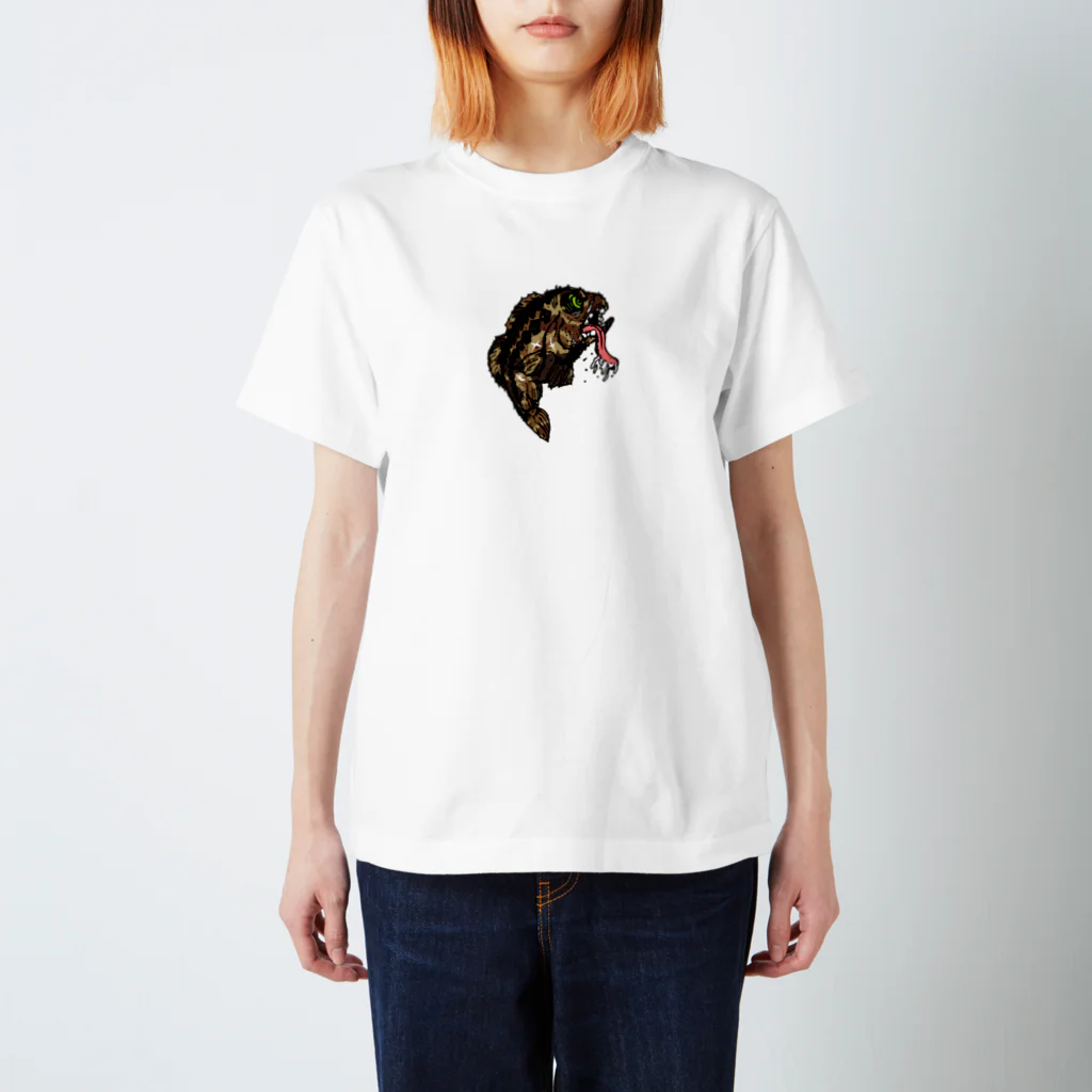 LOWER'S OutdoorのCRAZYBASS DH Camo Tee. スタンダードTシャツ