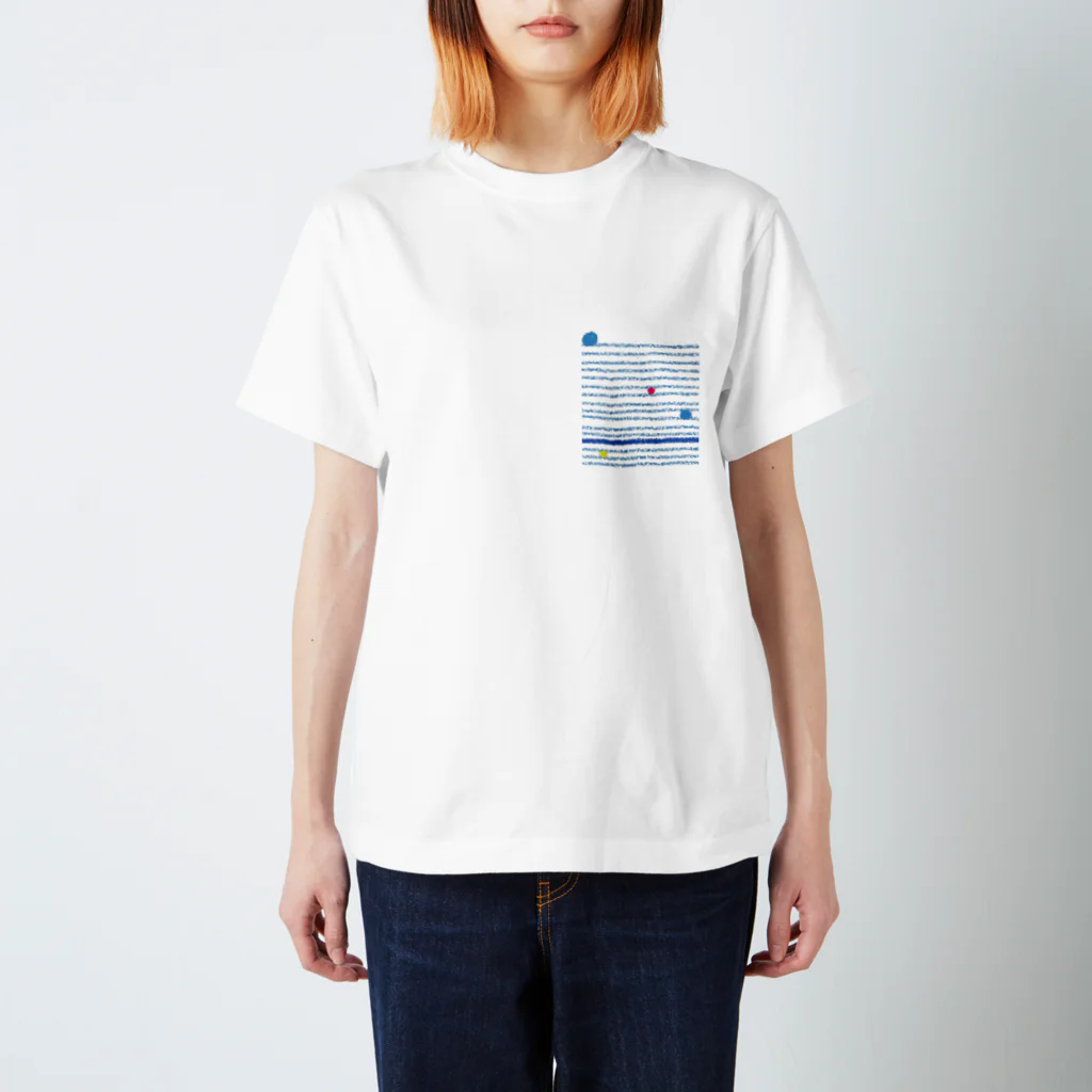 MIJINKOBEのそれぞれのいち Regular Fit T-Shirt