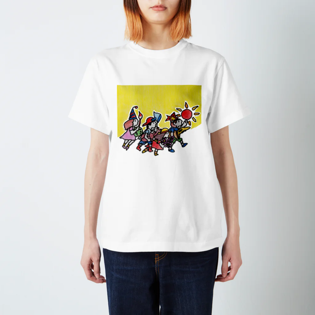 artcommunityのヒーロー研究室 Regular Fit T-Shirt