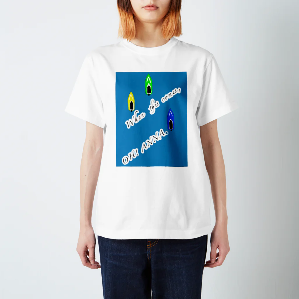 おっくんのふざけた服屋さんのボートレース　大穴 スタンダードTシャツ