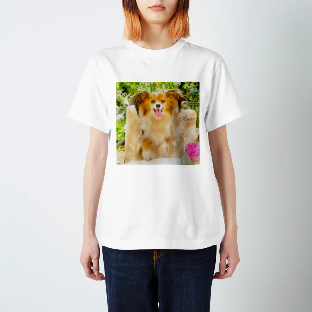 クリアスペットのisaac_dogstagram Regular Fit T-Shirt