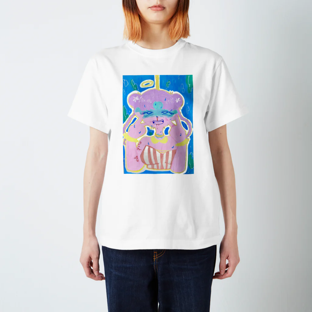 QOLたっぷりキツネの魔天使ちゃん スタンダードTシャツ