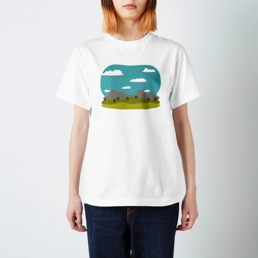 Favo.WorkのLandscapeMountain Regular Fit T-Shirt