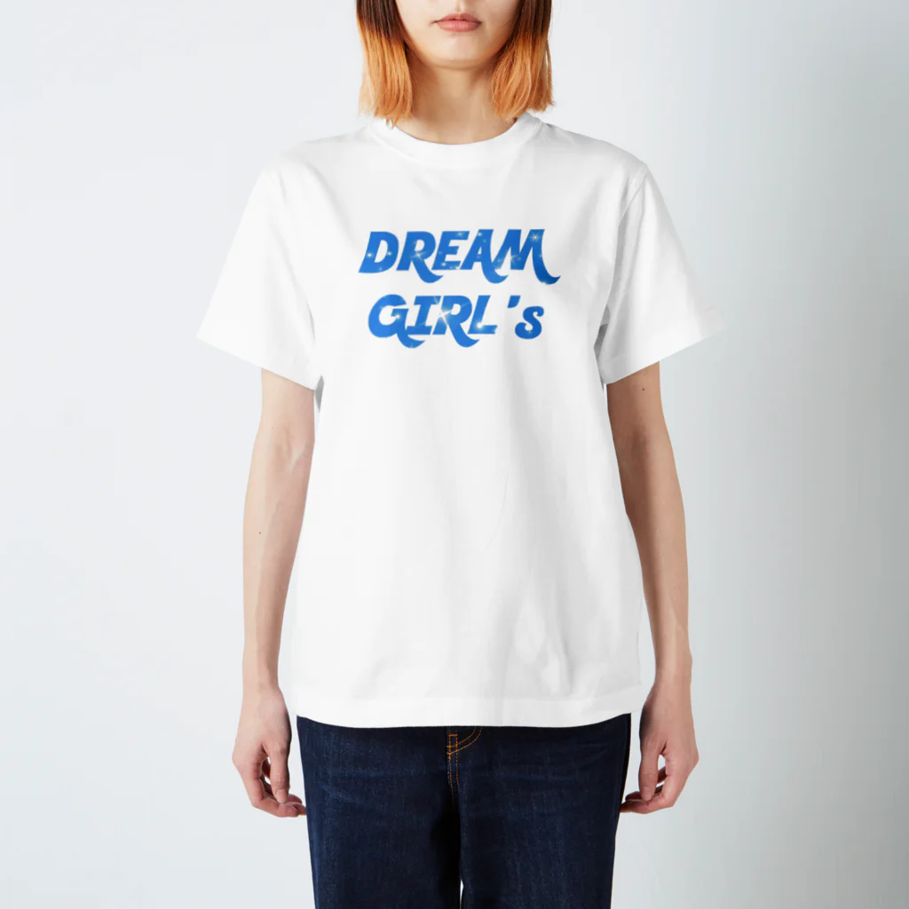inRet-8［インレット-エイト］のDREAM GIRLS（ブルー） Regular Fit T-Shirt