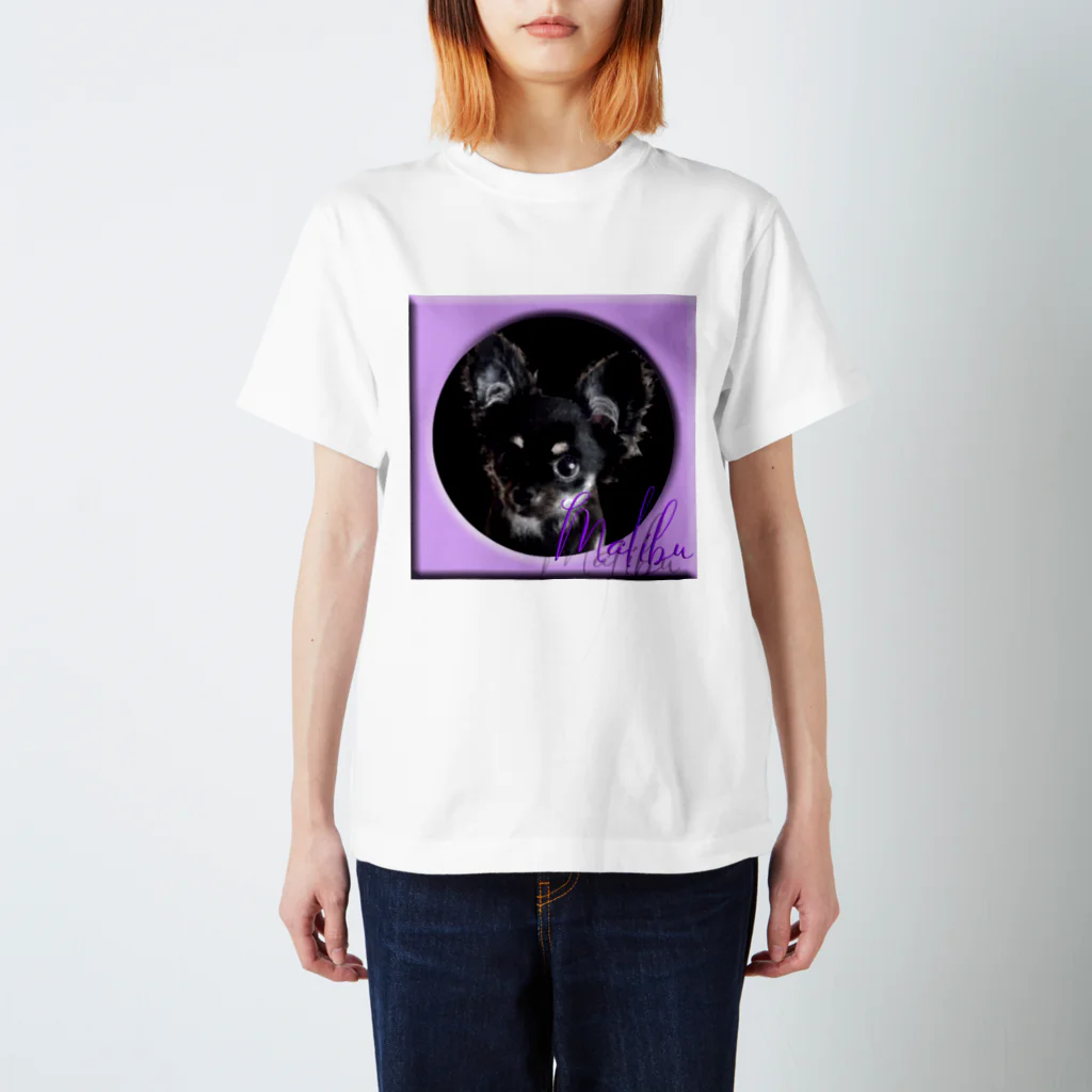 ぬくもふ屋　【猫 犬の似顔絵描き】のmalibu Regular Fit T-Shirt