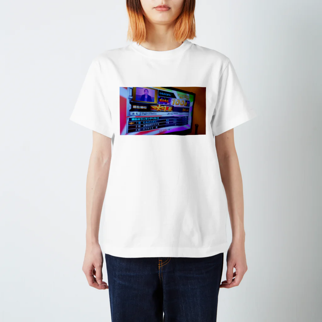 まち子宗形のランキングバトル スタンダードTシャツ