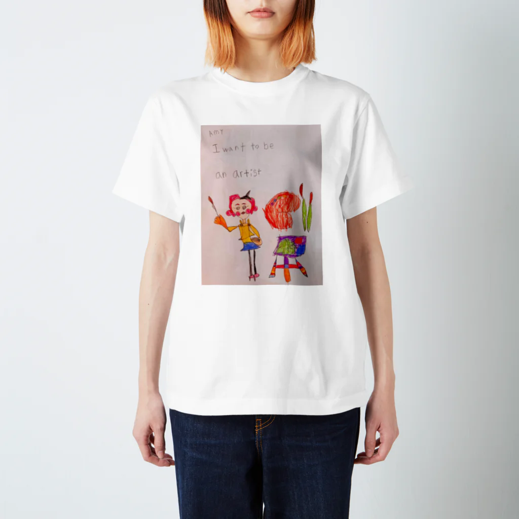 kanalondonerのI want to be an artist. スタンダードTシャツ