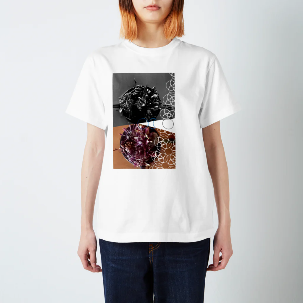 Megumi の花と月 スタンダードTシャツ