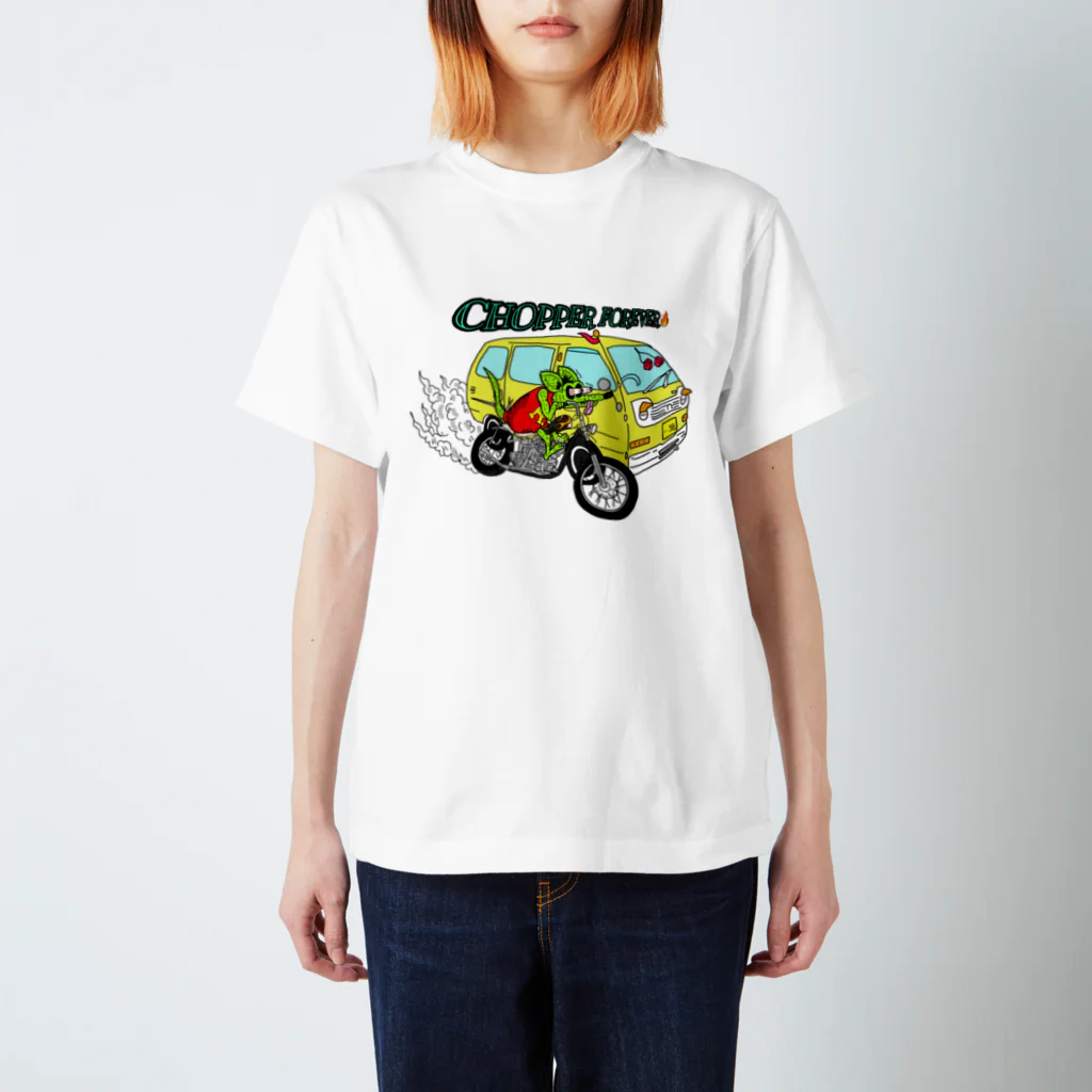 chopperrrのRAD CHOPPER スタンダードTシャツ