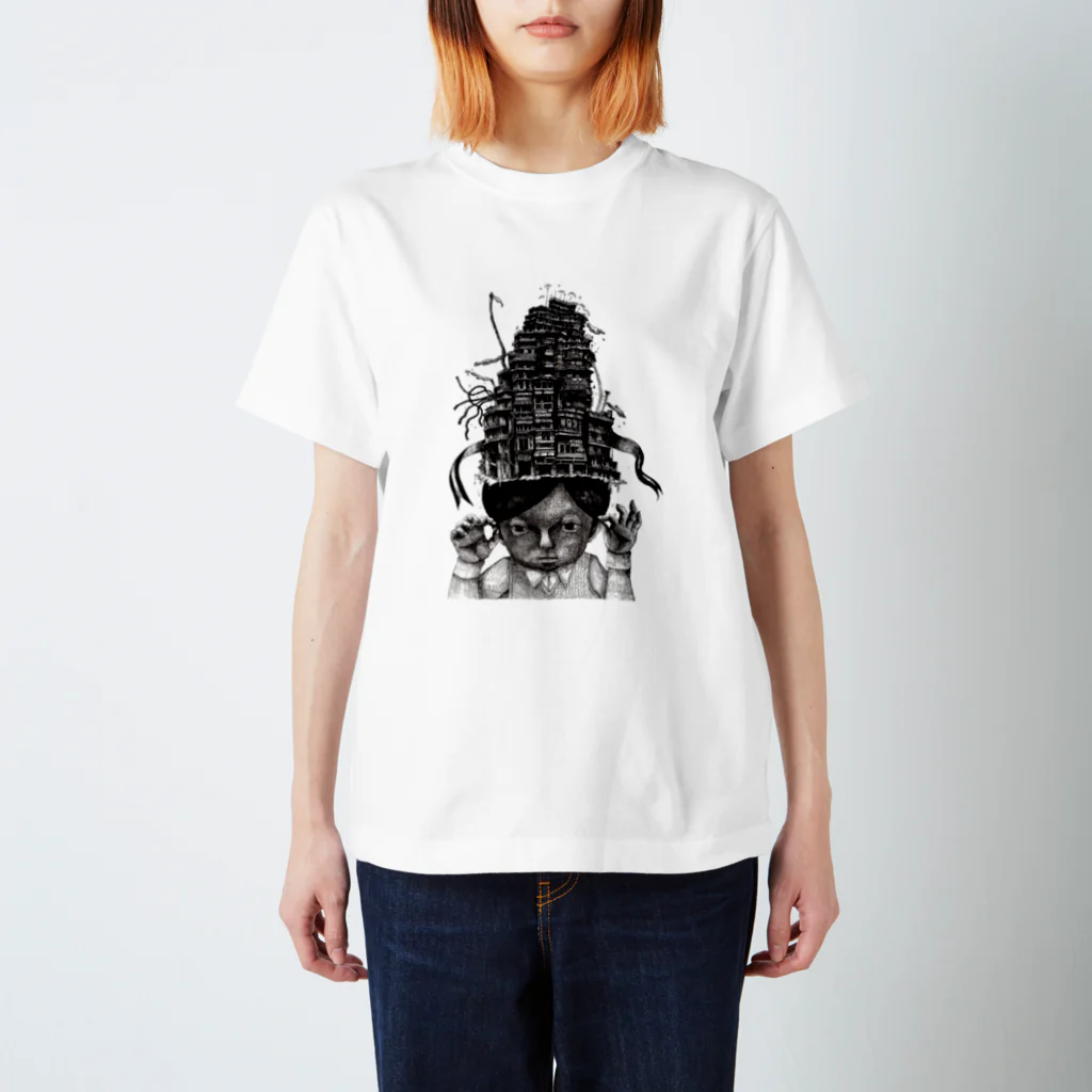 ムラヤマ キックの九龍城 Regular Fit T-Shirt