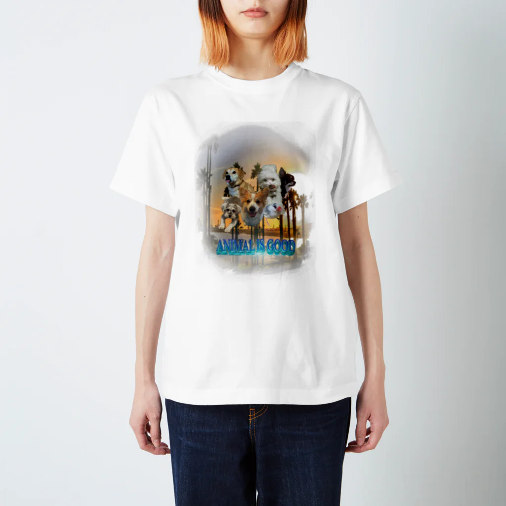 ANIMAL IS GOODの動物は良い2 スタンダードTシャツ