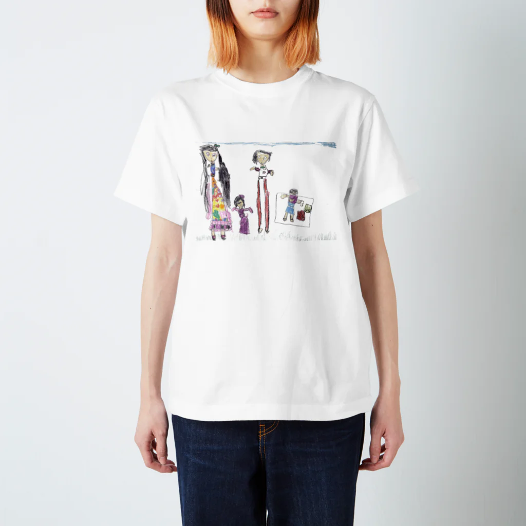 NEVERLAND-WORLDの仲良し家族 Regular Fit T-Shirt