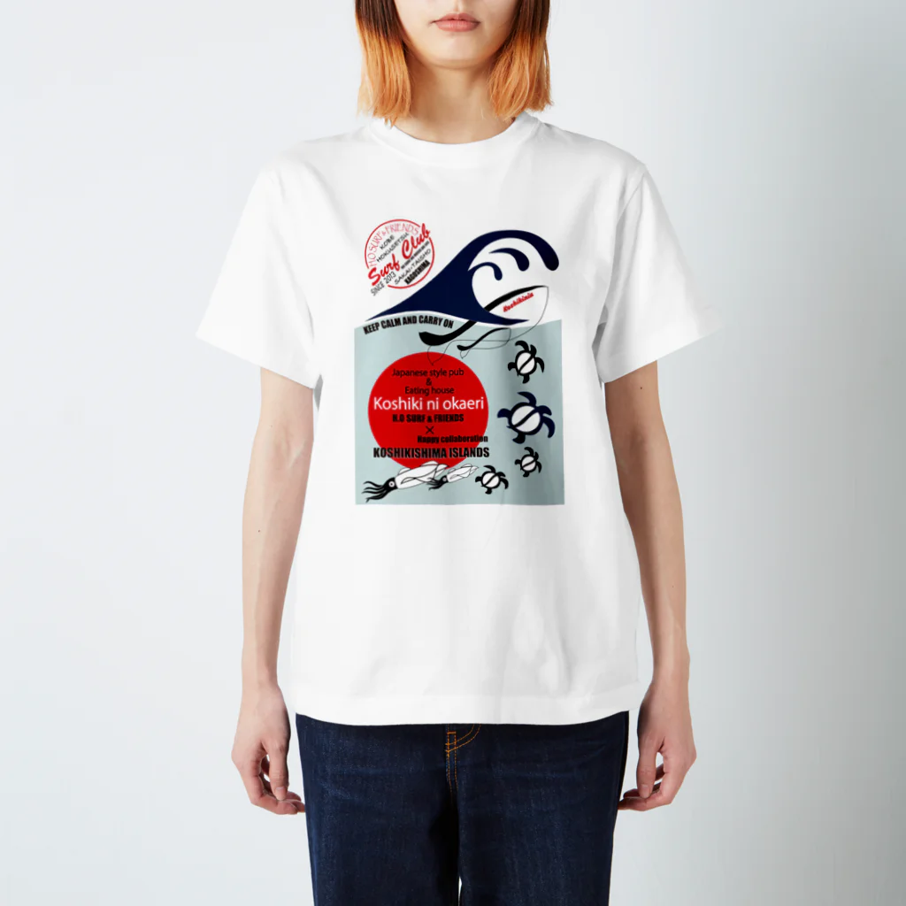 koshikiniokaeri_goodsのKOSHIKI NI OKAERI T スタンダードTシャツ