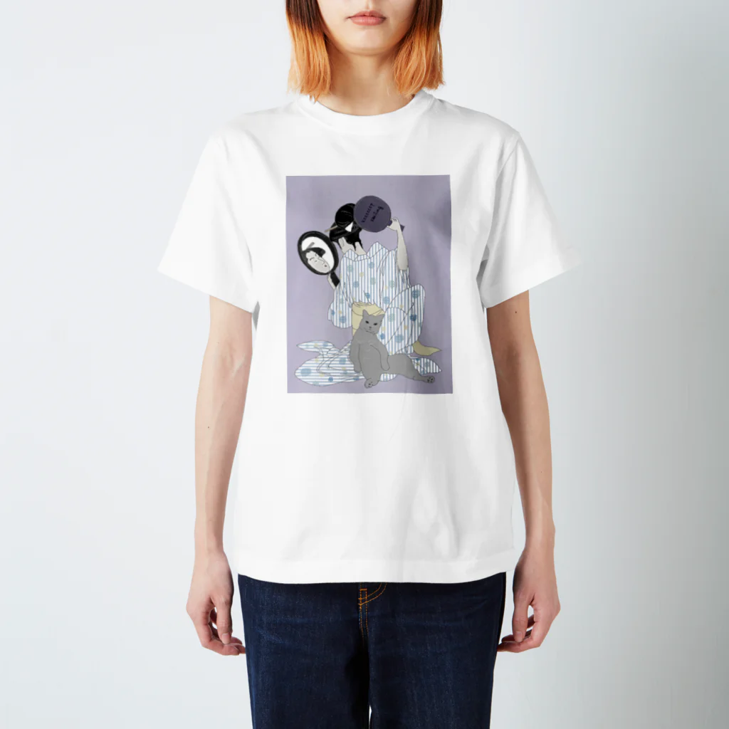 keeeeeep smilingのchill vibes スタンダードTシャツ