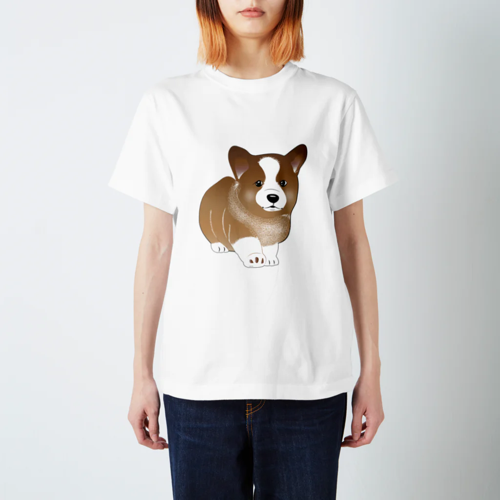 Totemo Beautyのかわいいビーグル犬 Regular Fit T-Shirt