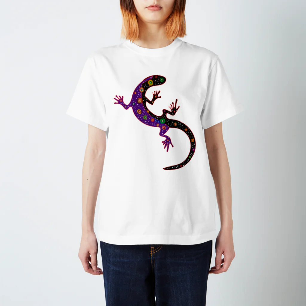 Healing Forestの癒しの森　蜥蜴 Regular Fit T-Shirt